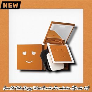NEW IN BOX – Benefit Hello Happy Velvet Powder Foundation (Shade 10)